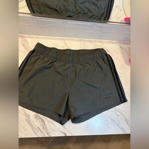 Adidas‎ Women's Dark Green Athletic Shorts